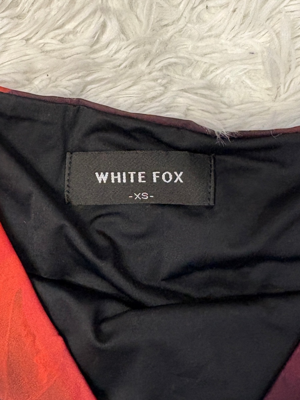 White Fox Sweet Salutations Maxi Skirt Ember - Picture 3 of 4